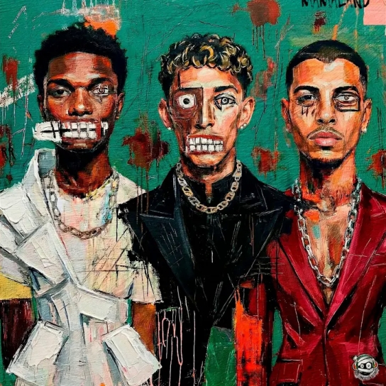 Rvssian, Rauw Alejandro, Wizkid - PONGO